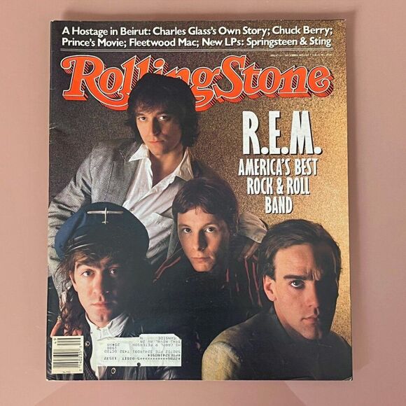 R.E.M. - Vintage 80's Rolling Stone Magazine 1987- Issue #514 - Picture 1 of 3